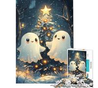 Jigsaw Puzzles 1000 Pieces for Teenagers Christmas Ghosts Learning Educational Toys Hands-on Game For Family Fun Gifts Ideas (Size 50x75cm)