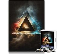 Jigsaw Puzzles 1000 Pieces for Teenagers Clouded Convergence Perfect for Relaxing Evenings Tight Fit Precision Cut Play Toy Size 38x52cm