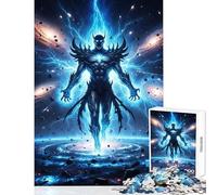 Jigsaw Puzzles 1000 Pieces for Teenagers Cosmic Entity Lightning Powers DIY Toys Secret Santa Gifts Educational Game for Birthday, Chrismas Size 50x75cm