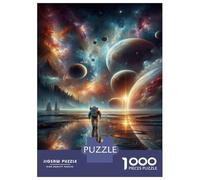 Jigsaw Puzzles 1000 Pieces for Teenagers Cosmic Reflections in Space Jigsaw for Adults Relaxing Games Improve Memory Stress Reduction Gifts 38x26cm/1000pcs