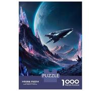 Jigsaw Puzzles 1000 Pieces for Teenagers Cosmic Voyage Horizon Puzzle for Adults Brain Teaser Game Stress Reliever for Birthday, Chrismas 70x50cm/1000pcs