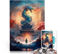 Jigsaw Puzzles 1000 Pieces for teenagers Dragon Great Resident Für Familienspaß Einzigartige Wohndekoration und Geschenke52x38cm