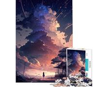 Jigsaw Puzzles 1000 Pieces for Teenagers Facing The Storm Learning Educational Toys Educational Games Wall Decoration Birthday Gifts (Size 38x52cm)