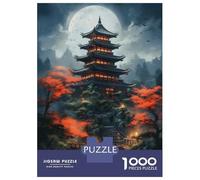 Jigsaw Puzzles 1000 Pieces for Teenagers Fantasy Moonlight Jigsaw for Adults Toy Wall Decor Precision Cutting Stress Reduction Gifts 70x50cm/1000pcs