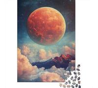Jigsaw Puzzles 1000 Pieces for Teenagers Fantasy Planet Above Mountains Jigsaw for Adults Relaxing Games Improve Memory Stress Reduction Gifts 52x38cm/1000pcs