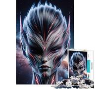 Jigsaw Puzzles 1000 Pieces for Teenagers Galactic Visage Art Puzzle for Adults Relaxing Games Home Decoration Stress Reduction Gifts (Size 38x52cm)