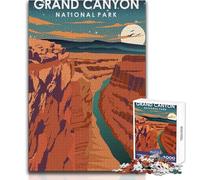 Jigsaw Puzzles 1000 Pieces for Teenagers Grand Canyon National Park Family Fun & Game Night Difficult Hard Anti-Stress Toys Size 38x26cm