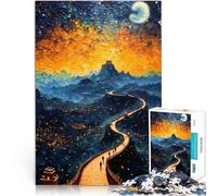 Jigsaw Puzzles 1000 Pieces for teenagers Great Wall Art Handgeschwindigkeitswettbewerb Eltern-Kind-Interaktion75x50cm