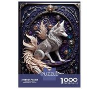 Jigsaw Puzzles 1000 Pieces for Teenagers Guardian Steampunk Fox Adult Jigsaw Hands-on Game But Fun And Humorous Stress Reduction Gifts 70x50cm/1000pcs