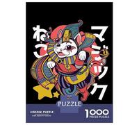 Jigsaw Puzzles 1000 Pieces for Teenagers Harlequin Katana Kawaii Jigsaw for Adults Toy Wall Decor Precision Cutting Stress Reduction Gifts 70x50cm/1000pcs