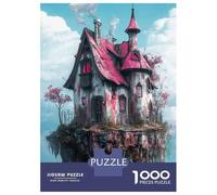 Jigsaw Puzzles 1000 Pieces for Teenagers Haunted House Decor Ideas Adult Jigsaw Toy Wall Decor Staycation Kill Time Help The Brain Exercise 70x50cm/1000pcs