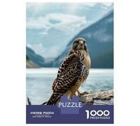 Jigsaw Puzzles 1000 Pieces for Teenagers Hawk Nea Lake Mountain Puzzle for Adults Fun Games Enhance Memory Unique Birthday And Gifts 70x50cm/1000pcs