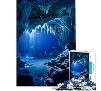 Jigsaw Puzzles 1000 Pieces for Teenagers Icicles in A Cave Learning Educational Toys Hands-on Game For Family Fun Gifts Ideas (Size 38x52cm)