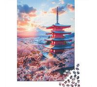Jigsaw Puzzles 1000 Pieces for Teenagers Japan Travel Guide Must-See Landmarks Adult Jigsaw Hands-on Game But Fun And Humorous Stress Reduction Gifts 70x50cm/1000pcs
