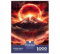 Jigsaw Puzzles 1000 Pieces for Teenagers Japanese Desert Firestorm Adult Jigsaw Puzzle Fun Games Improve Memory Help The Brain Exercise 38x26cm/1000pcs
