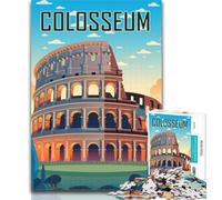 Jigsaw Puzzles 1000 Pieces for Teenagers Journey to Ancient Rome Brainteaser Family Games Analysis And Logic Educational Toy (size 38x26cm)