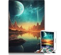Jigsaw Puzzles 1000 Pieces for Teenagers Let Us Beam Down Here Toys Educational Games Tough Challenge Gift For Birthdays Size 38x26cm