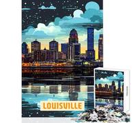 Jigsaw Puzzles 1000 Pieces for Teenagers Louisville Joyful Shared Home Pastime Fun Thoughtful Selection (50x75cm)