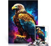 Jigsaw Puzzles 1000 Pieces for teenagers Magic Realism Eagle Denkspiel mit vollständig ineinander greifenden, zufällig geformten Teilen52x38cm