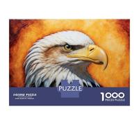 Jigsaw Puzzles 1000 Pieces for Teenagers Majestic Bald Eagle Portrait Jigsaws for Adults Relaxing Games Analysis And Logic for Birthday, Chrismas 70x50cm/1000pcs