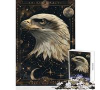 Jigsaw Puzzles 1000 Pieces for Teenagers Mighty Eagle Tarot Cards Educational Toy Birthday Gifts Educational Games Help The Brain Exercise size 50x75cm
