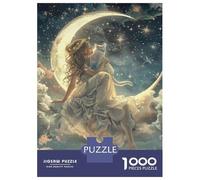 Jigsaw Puzzles 1000 Pieces for Teenagers Moonlit Fantasy Celestial Dreamscape-2 Puzzle for Adults Family Games Enhance Memory Deal As Gifts for The Whole Family 52x38cm/1000pcs
