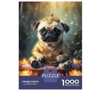 Jigsaw Puzzles 1000 Pieces for Teenagers Moonlit Raven Adult Jigsaw Puzzle Relax Games Analysis And Logic Unique Birthday And Gifts 38x26cm/1000pcs