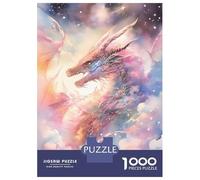 Jigsaw Puzzles 1000 Pieces for Teenagers Mystical Dragon Jigsaw for Adults Toy Wall Decor Precision Cutting Stress Reduction Gifts 70x50cm/1000pcs