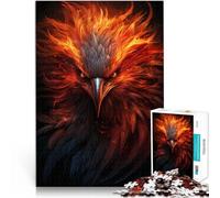 Jigsaw Puzzles 1000 Pieces for teenagers Mystical Phoenix Bird Educational Family Game Wall Decoration Unique Birthday and Xmas Gifts 26x38cm
