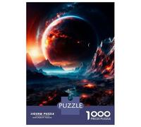 Jigsaw Puzzles 1000 Pieces for Teenagers Natural Satellite Jigsaw for Adults Toy Wall Decor Precision Cutting Stress Reduction Gifts 38x26cm/1000pcs