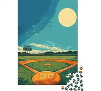 Jigsaw Puzzles 1000 Pieces for Teenagers Night Baseball Field Jigsaw for Adults Relaxing Games Improve Memory Stress Reduction Gifts 70x50cm/1000pcs
