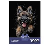Jigsaw Puzzles 1000 Pieces for Teenagers Norwegian Elkhound Puzzles for Adults DIY Toys Precision Cutting Help The Brain Exercise 52x38cm/1000pcs