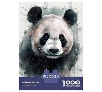 Jigsaw Puzzles 1000 Pieces for Teenagers Panda Beauty Watercolor Jigsaw Puzzle Fun Games Hand Speed Race Unique Birthday And Gifts 38x26cm/1000pcs
