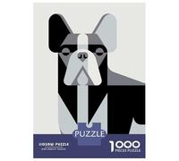 Jigsaw Puzzles 1000 Pieces for Teenagers Pit Bull Puzzles for Adults DIY Toys Precision Cutting Help The Brain Exercise 52x38cm/1000pcs