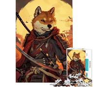 Jigsaw Puzzles 1000 Pieces for Teenagers Pull Dog Warrior Help The Brain Exercise Analysis And Logic Fun Games for And 14 Years And over (50x75cm)