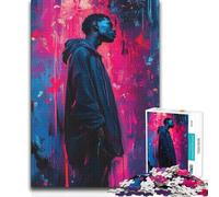 Jigsaw Puzzles 1000 Pieces for Teenagers Rush of The City Challenging Game Toys Pattern Assembly Gifts Ideas (50x75cm)