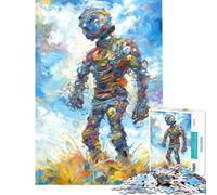 Jigsaw Puzzles 1000 Pieces for Teenagers Sentient Of My Aloneness Puzzle for Adults Brain Teaser Game Birthday Present Stress Reduction Gifts (Size 38x26cm)