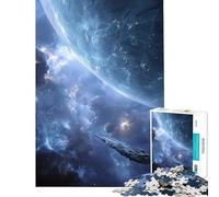 Jigsaw Puzzles 1000 Pieces for Teenagers Spaceship Pandora Exploration Fun at Home Activities, Presents for Women Family Games for And from 14 Years And over (38x52cm)