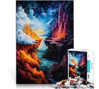 Jigsaw Puzzles 1000 Pieces for teenagers Spiritual Hell & Sky Quizspiel Einzigartige Geburtstags- und Geschenkideen38x26cm