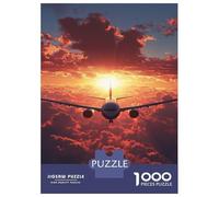 Jigsaw Puzzles 1000 Pieces for Teenagers Sunset Flight Soars Jigsaws for Adults Toy Wall Decor Analysis And Logic Help The Brain Exercise 52x38cm/1000pcs
