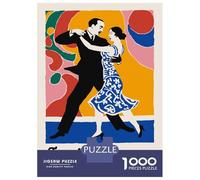 Jigsaw Puzzles 1000 Pieces for Teenagers Tango Argentina Vintage Jigsaws for Adults Relax Games Staycation Kill Time Help The Brain Exercise 70x50cm/1000pcs