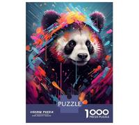 Jigsaw Puzzles 1000 Pieces for Teenagers The Comfortable Panda 2 Adult Jigsaw Hands-on Game Presents for Women for Birthday, Chrismas 38x26cm/1000pcs