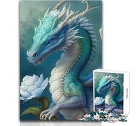 Jigsaw Puzzles 1000 Pieces for Teenagers The Dragon Gulierth Toys Educational Games Tough Challenge Gift For Birthdays Size 38x26cm