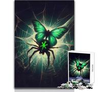 Jigsaw Puzzles 1000 Pieces for Teenagers THe Fight with A Spider Perfect for Relaxing Evenings Tight Fit Precision Cut Play Toy Size 38x26cm