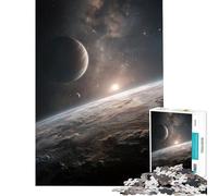 Jigsaw Puzzles 1000 Pieces for Teenagers The Outer Planets Jigsaw 1000 Pieces Home Decoration Toys Wall Decoration Deal As Gifts for The Whole Family (38x52cm)