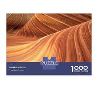 Jigsaw Puzzles 1000 Pieces for Teenagers The Wave Utah Jigsaw for Adults Toy Wall Decor Precision Cutting Stress Reduction Gifts 38x26cm/1000pcs