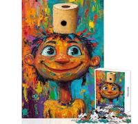 Jigsaw Puzzles 1000 Pieces for Teenagers Vibrant Smiles And Rolls Fun Games for The Whole Family Educational Toy Artists Collection, Fine Art (38X52cm)