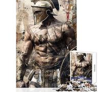 Jigsaw Puzzles 1000 Pieces for Teenagers Warrior Fighter Home Decoration Toys Art Work Gift Fun Games Train Your Brain And Hands Size 38x52cm