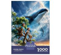 Jigsaw Puzzles 1000 Pieces for Teenagers Whispers in The Wind Puzzle for Adults Brain Teaser Game Stress Reliever for Birthday, Chrismas 38x26cm/1000pcs