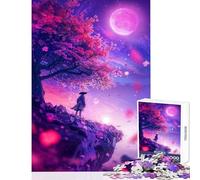 Jigsaw Puzzles 1000 Pieces for Teenagers Whispers of The Moonlit Joyful Shared Home Pastime Fun Thoughtful Selection (50x75cm)